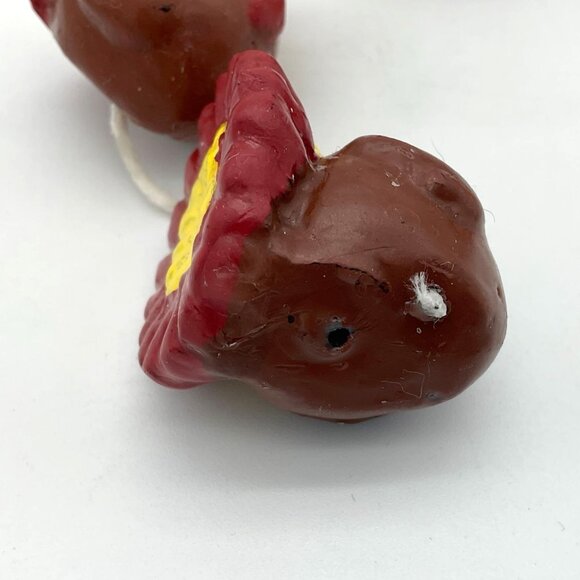 Lillian Vernon Small Fall Thanksgiving Turkey Candle Garland Decor - Picture 4 of 5